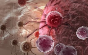 Illustration of cancer cells