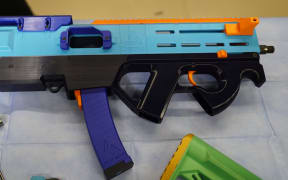 3D-printed guns come in an array of colours and can resemble children's toys.