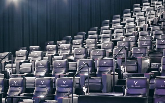 A view of the stadium seating at the new VMAX cinema at Event Cinemas, Queensgate.
