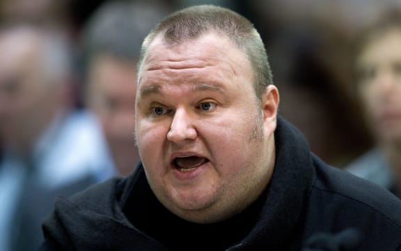 Internet businessman Kim Dotcom.
