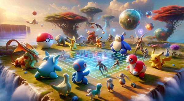 A scene from Palworld