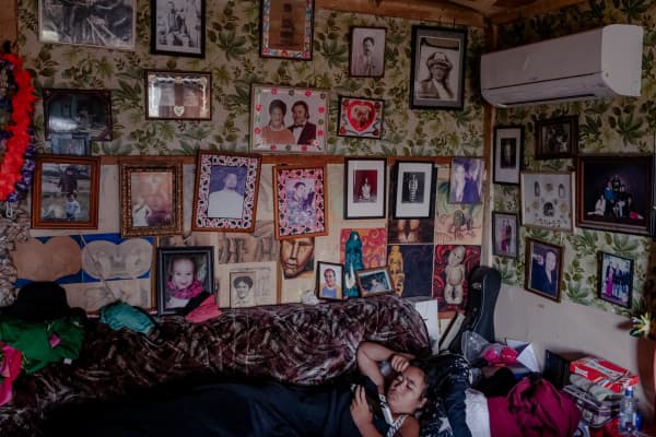 Ruiha Te Tana (12)  relaxes at her grandfather's home in Ruatoki.
