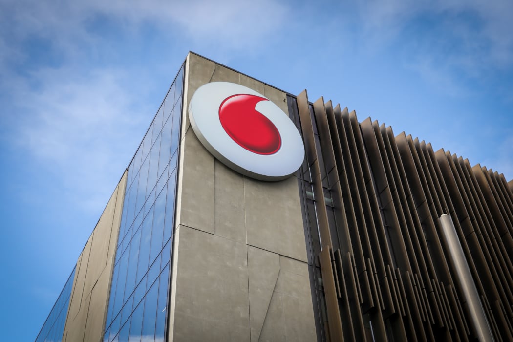Exterior shots of Vodafone's office in Chch