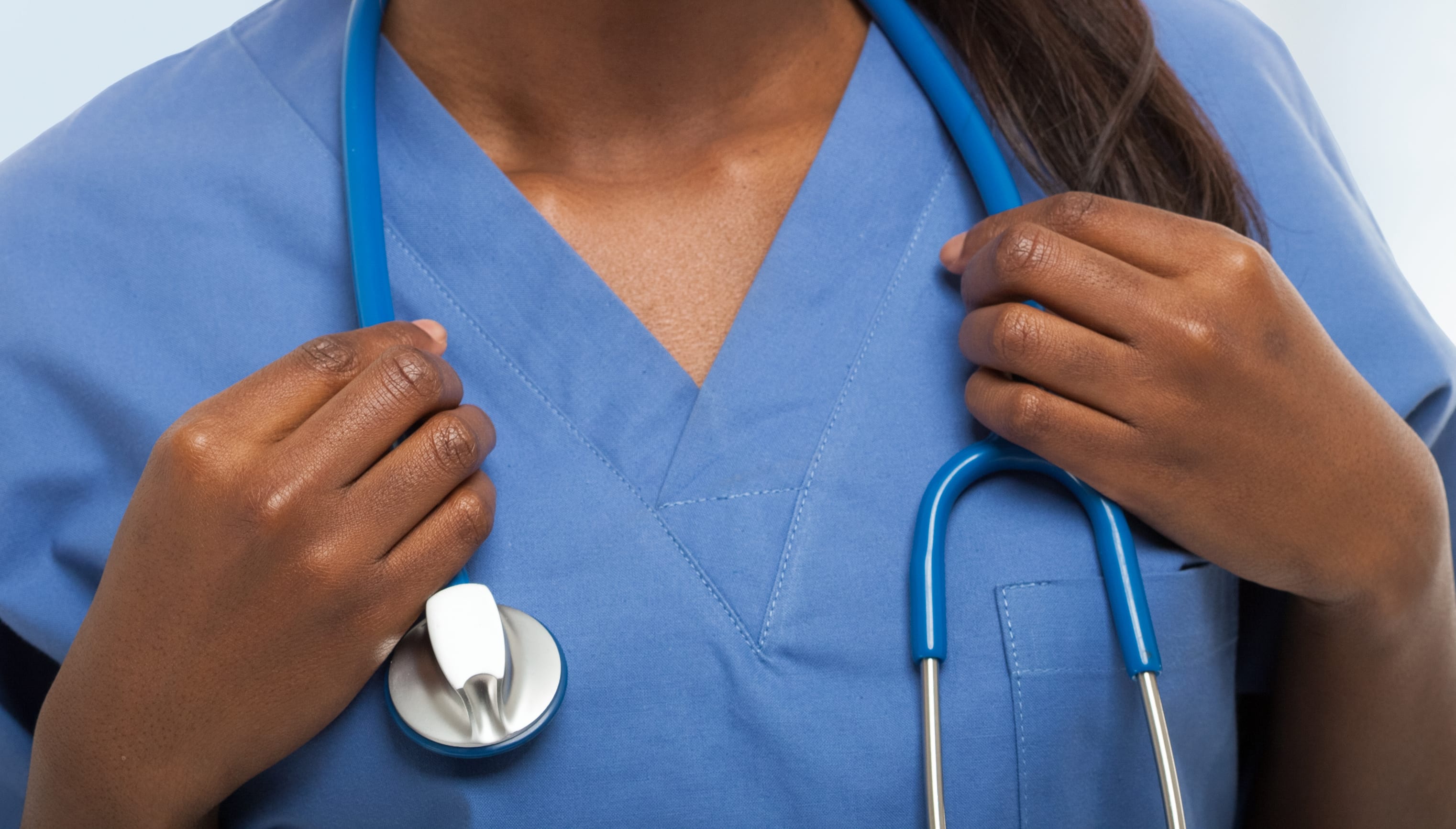 Portrait of a young smiling nurse