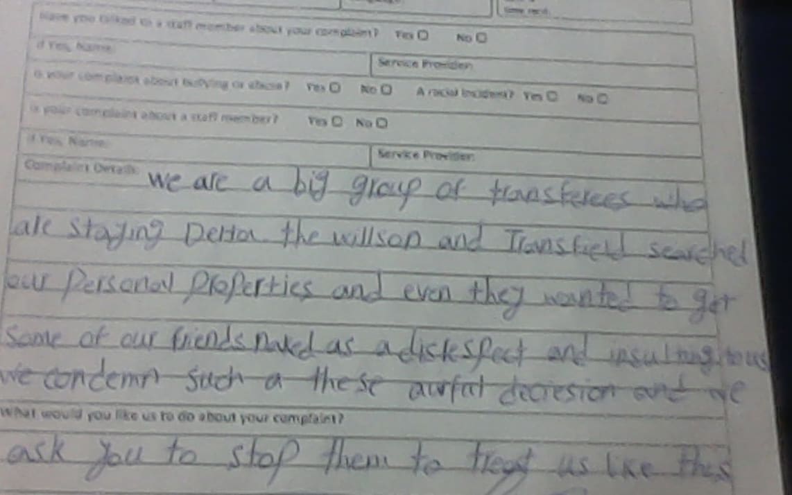 Written by asylum seekers on Manus Island