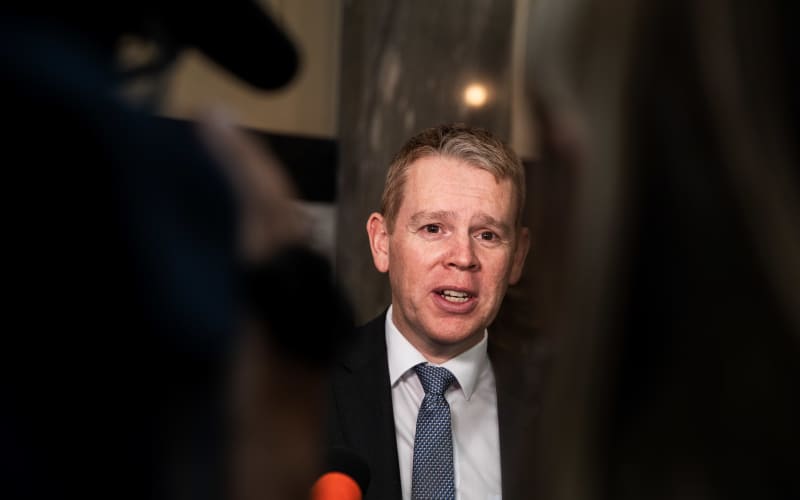 Luxon needs to rein in Seymour over 'three ring circus' - Hipkins | RNZ