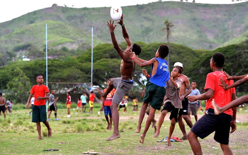 League is the most popular sport in PNG and holds a significant place in the country's culture. (Getty Images: Bradley Kanaris )