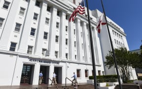 Alabama Statehouse in Montgomery, Alabama.