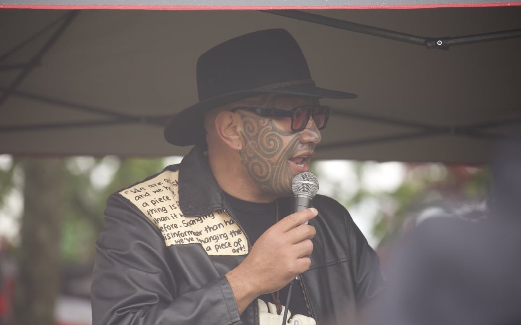 Fifth day of Te hīkoi mō te Tiriti in Rotorua