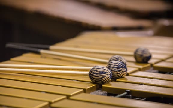 Mallets belongs to Eric Renick, percussion solosit for the upcoming APO concerts of a Finish percussion Concerto