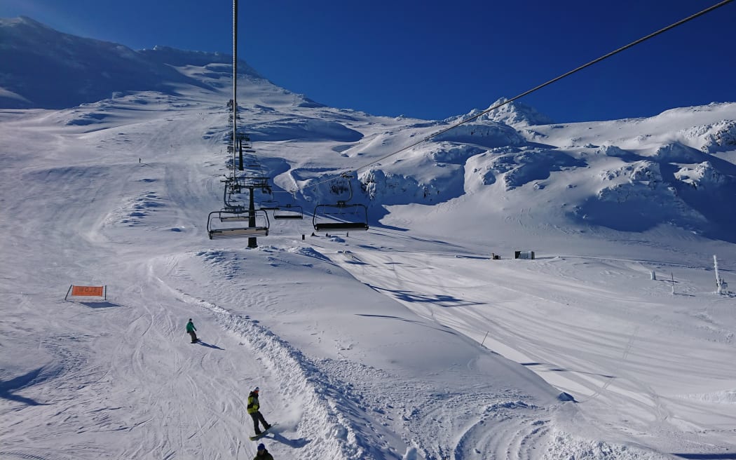 The High Noon chairlift at Turoa ski field