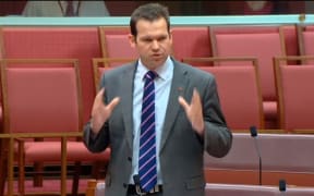 Matthew Canavan speaks in the Australian Parliament.