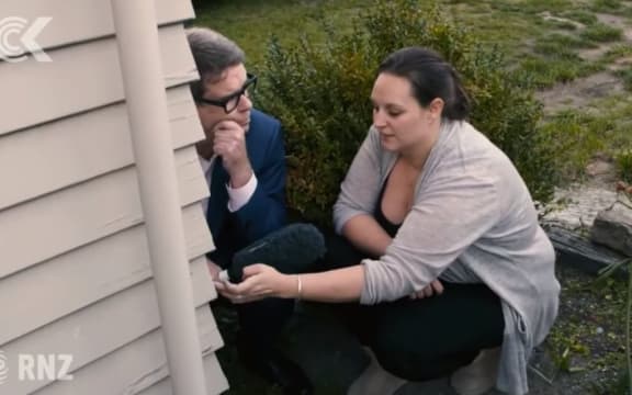 Georgie Hanafin and John Campbell.