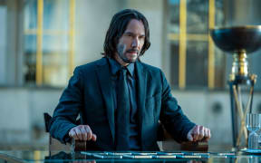 Keanu Reeves as John Wick in John Wick: Chapter 4.