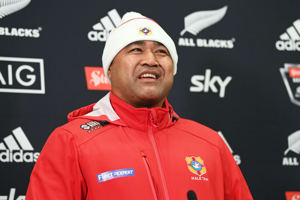 Tonga coach Toutai Kefu.