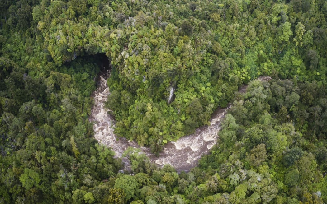The Oparara Arch is the last fragment of an ancient cave system. It is the largest arch in New Zealand.
