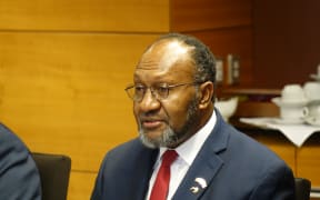 Vanuatu's prime minister Charlot Salwai in New Zealand