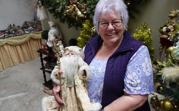 Jenny Greener will auction off her Christmas collection after this year's public display.