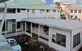 Samoa's old courthouse building