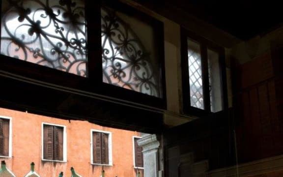 Bill Culbert representing New Zealand at Venice at our pavilion in 2013.