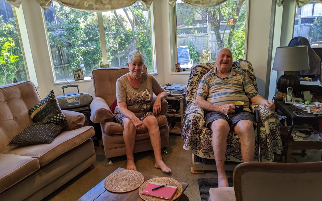 Julie and Gordan Coster love living in Pauanui, but are becoming increasingly worried about what the area's roading woes could mean for their future there.