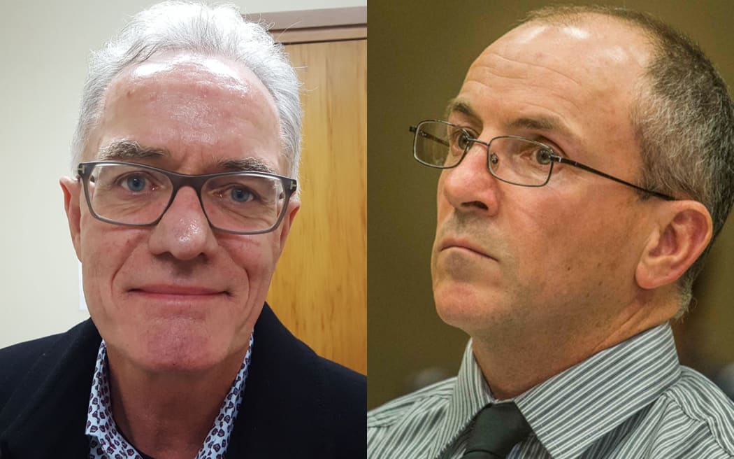 Gerald Hope, left, and Scott Watson, right,