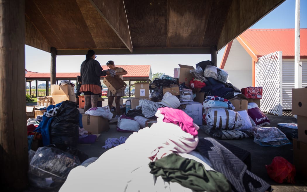 Cyclone recovery at Hinemihi Marae, Wairoa