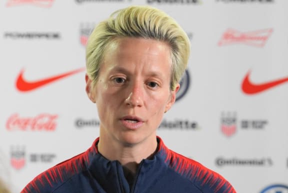 Megan Rapinoe of The United States during the SheBelieves Cup  in Tampa, Florida, United States. 



 (Photo by Action Foto Sport/NurPhoto)