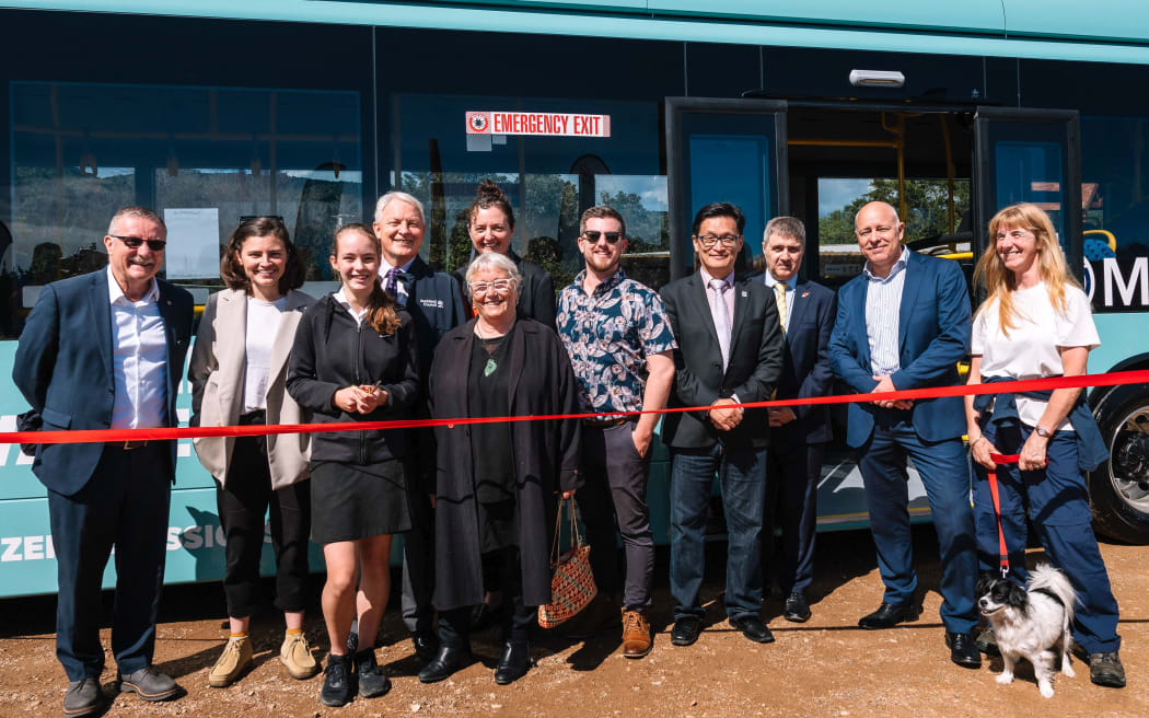 Waiheke electric bus fleet launch