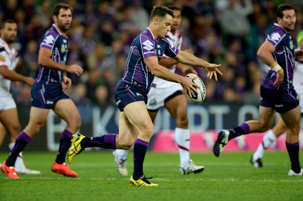 Melbourne Storm rugby league player Cooper Cronk.