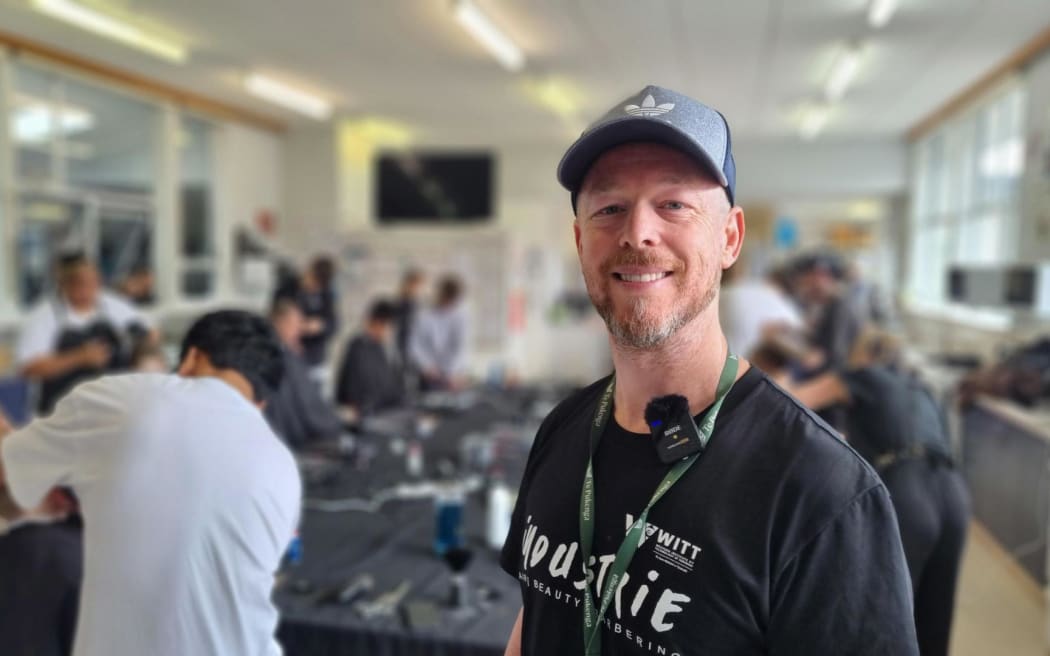 WITT level four barbering tutor Ben Allen.