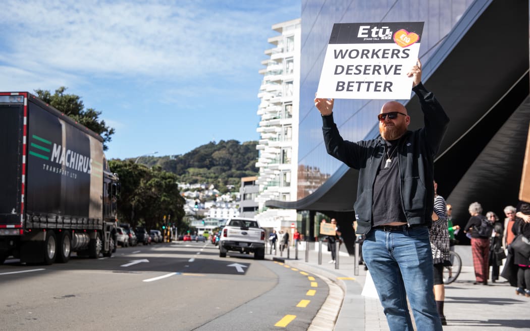 A rally for the aged care sector and its workers