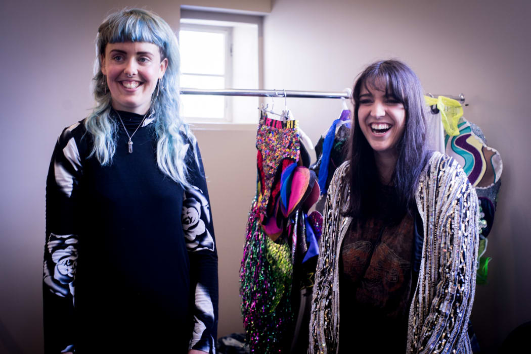 Wellington designers Kristen Maeclem and Olivia Balle.