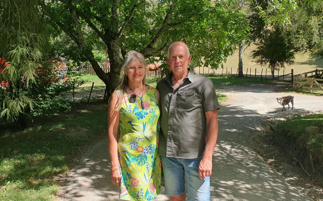 Jude Porteous and Lloyd Tibble of Fossil Creek Farm