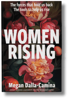 The cover of 'Women Rising' by Megan Dalla-Camina