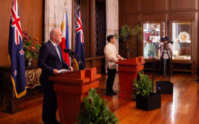 Prime Minister Christopher Luxon and Philippines President Ferdinand "Bongbong" Romualdez Marcos Jr make a joint statement promising an increase in trade and closer defence cooperation.