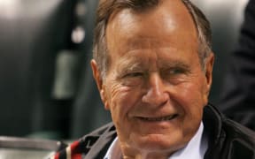 Former US President George H W Bush