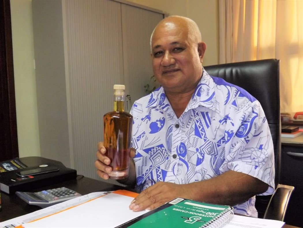Samoa's Minister of the Scientific Research Organisation of Samoa, Lopao'o Natanielu Mu'a