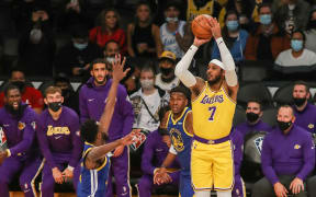 Los Angeles Lakers forward Carmelo Anthony