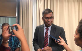 Fiji's Minister of Finance Biman Prasad