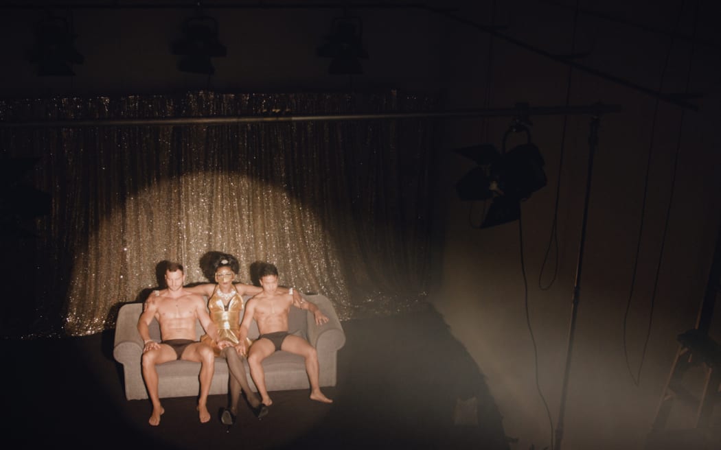 Drag queen Medulla Oblongata in a scene from Wireless Doc ‘Medulla Oblongata’ directed by Roberto Nascimento and produced by Chillbox Creative.