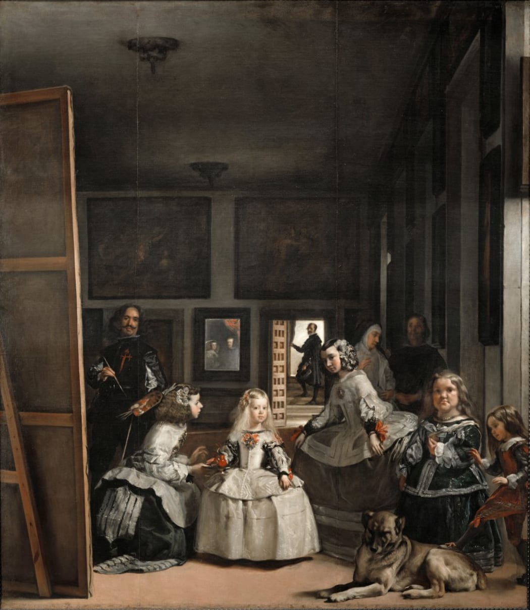 Las Meninas or The Family of Philip IV, c 1656 (oil on canvas). Diego Velasquez (1599-1660) Museo del Prado, Madrid