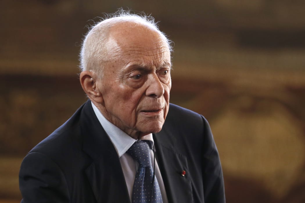 Former French Prime Minister Michel Rocard