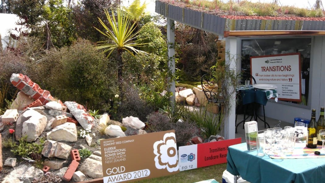 The Transitions garden won the Supreme Award for Horticultural Excellence.