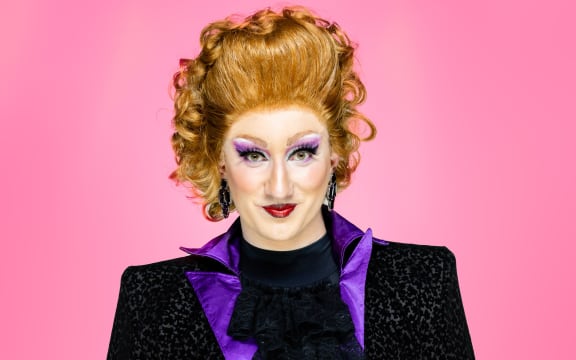 Jeremy Hinman, aka Miss Manage, is creator and performer in Les Femmes, NZ’s premiere drag trio.