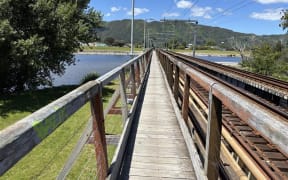 Ava Rail bridge over Hutt River
