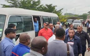 Opposition MPs gather to discuss removing Peter O'Neill from power
