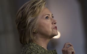 Hillary Clinton campaigning in Pennsylvania.