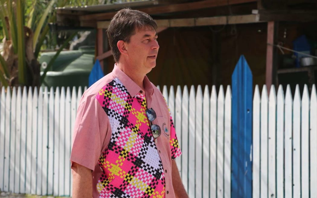 The president of New Caledonia, Thierry Santa.