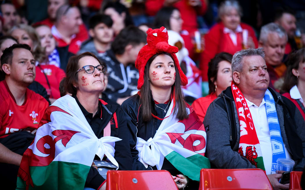 Wales rugby fans.